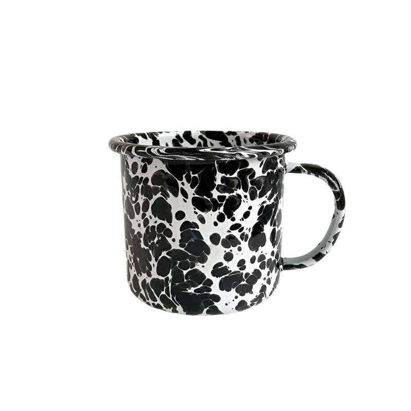 Ink Splash Enamel Drinking Mug - Yililo