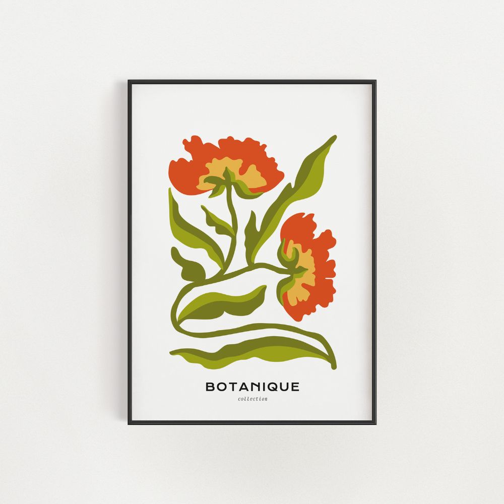 The Floral Botanique Wall Art Poster - Yililo