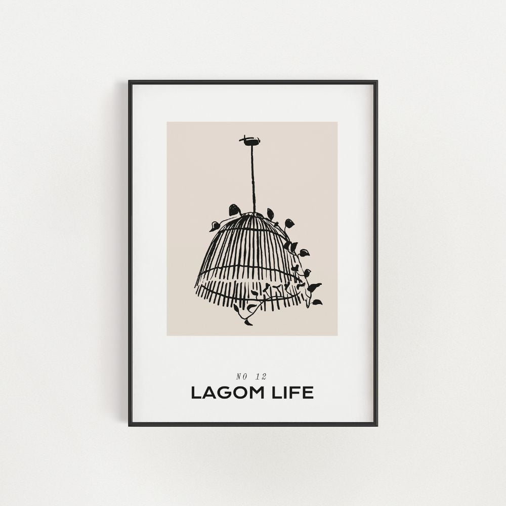 The Light And Leaves Wall Art Poster - Yililo