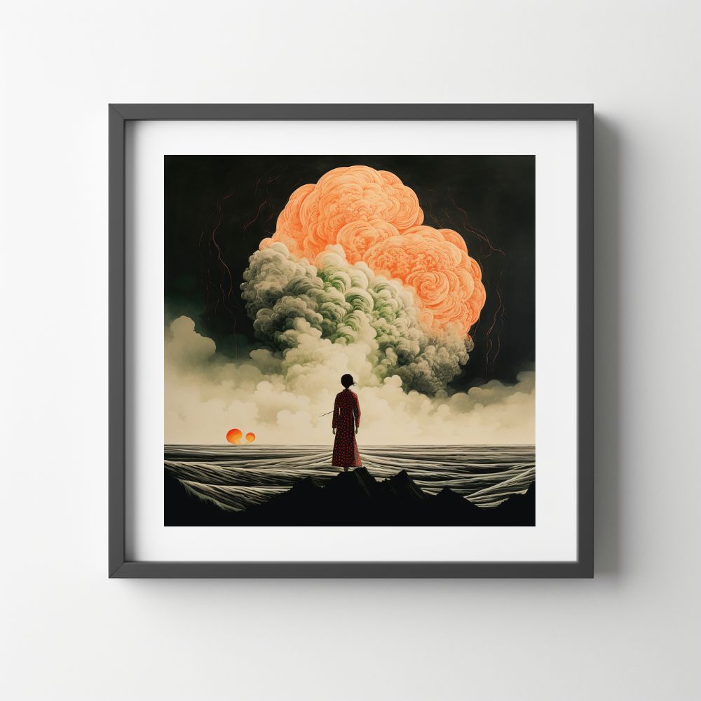 The Smoke Fine Art Wall Print - Yililo