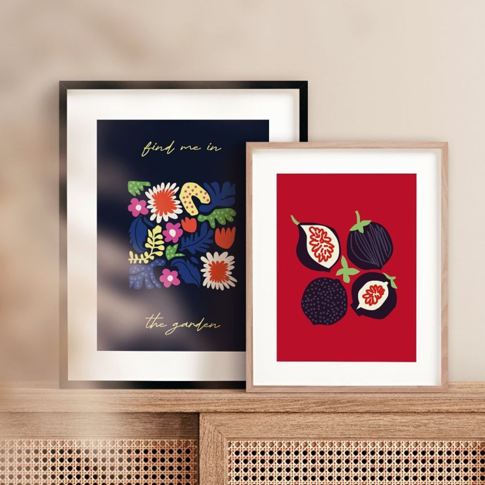 The Sticky Figs Abstract Wall Art Poster - Yililo