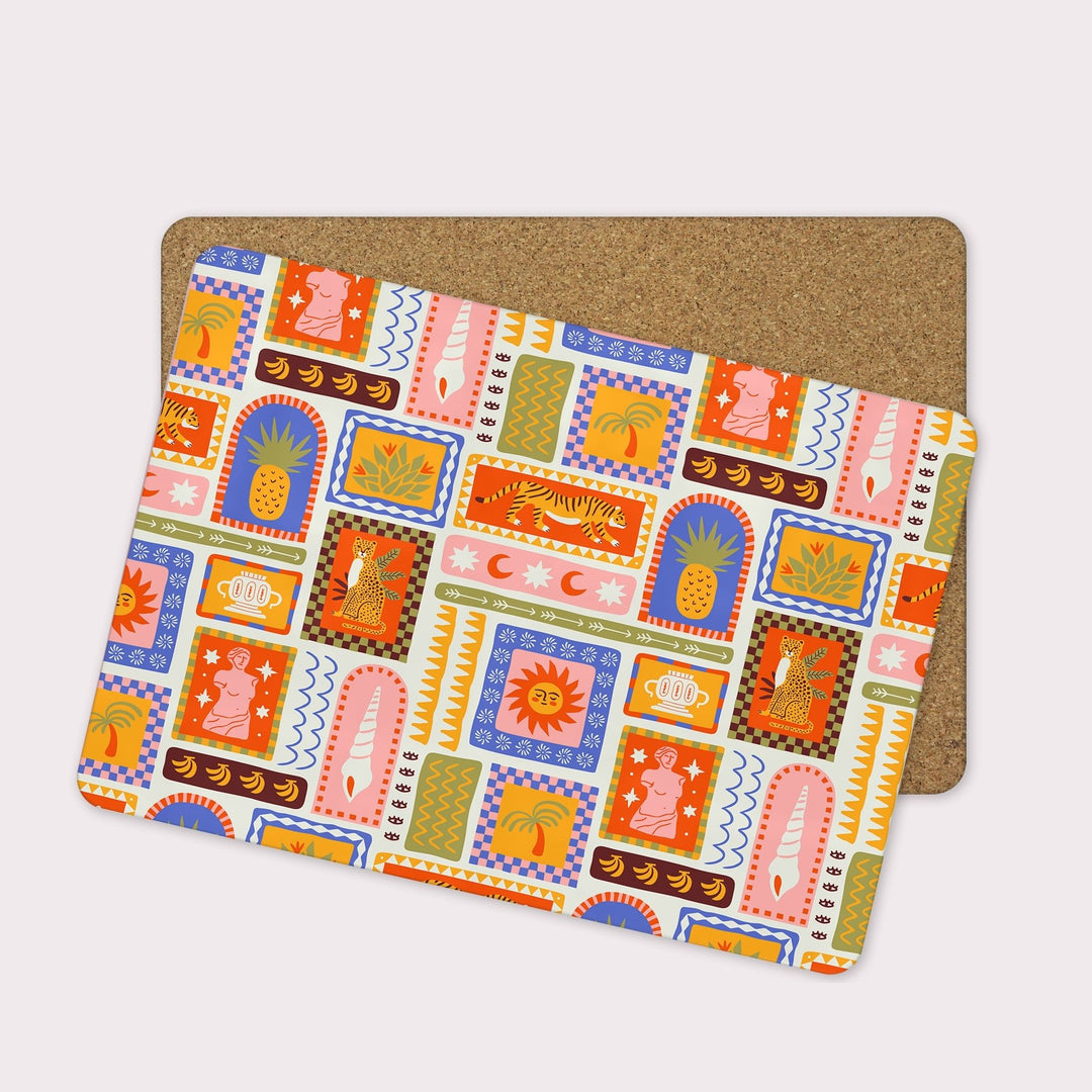 Tropical Mosaic Placemats - Yililo