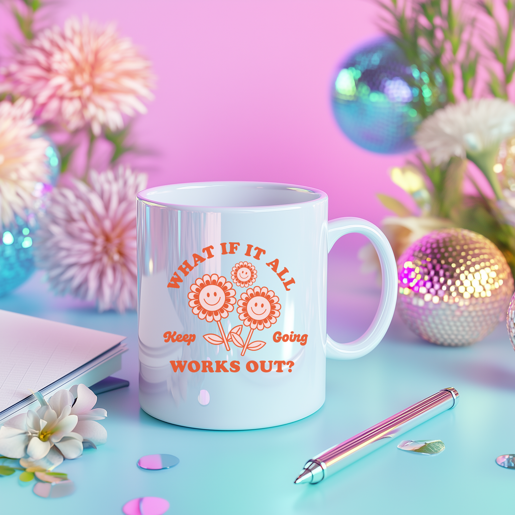 I Know I Swear A Lot Novelty Mug in Pink