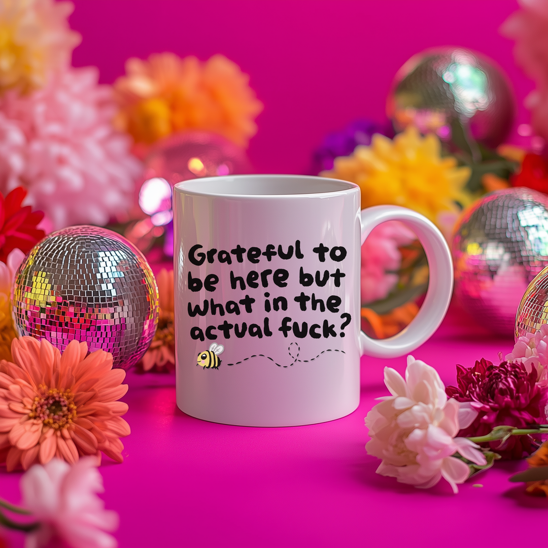 What The Actual Fuck Funny Rude Mug - Yililo