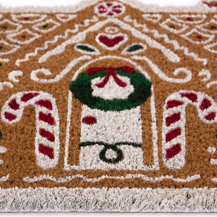 Gingerbread House Coir Doormat 40x60