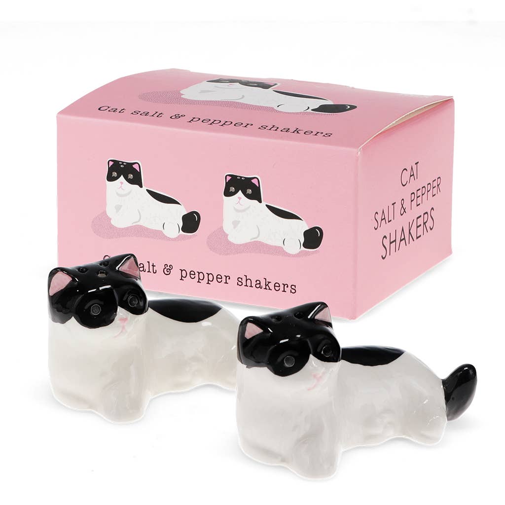 Cat Salt and Pepper Shakers