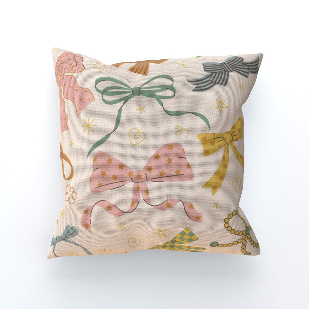 Romantic Coquette Style Bow Sofa Cushion - Yililo