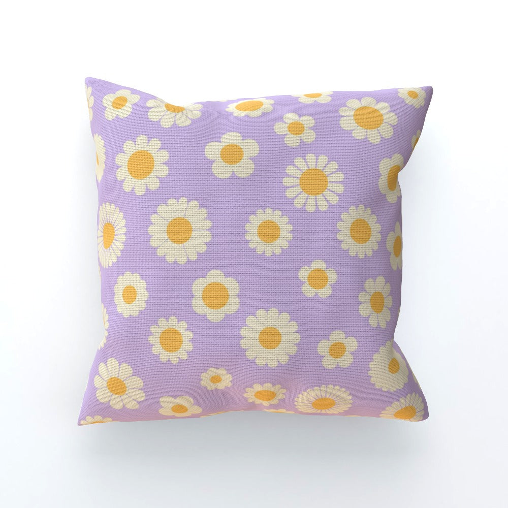 Lilac Flower 90s Cushion