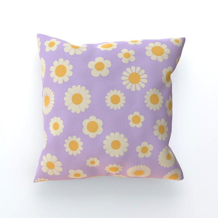 Lilac Flower 90s Cushion