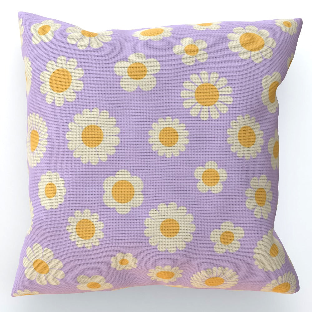 Lilac Flower 90s Cushion - Yililo