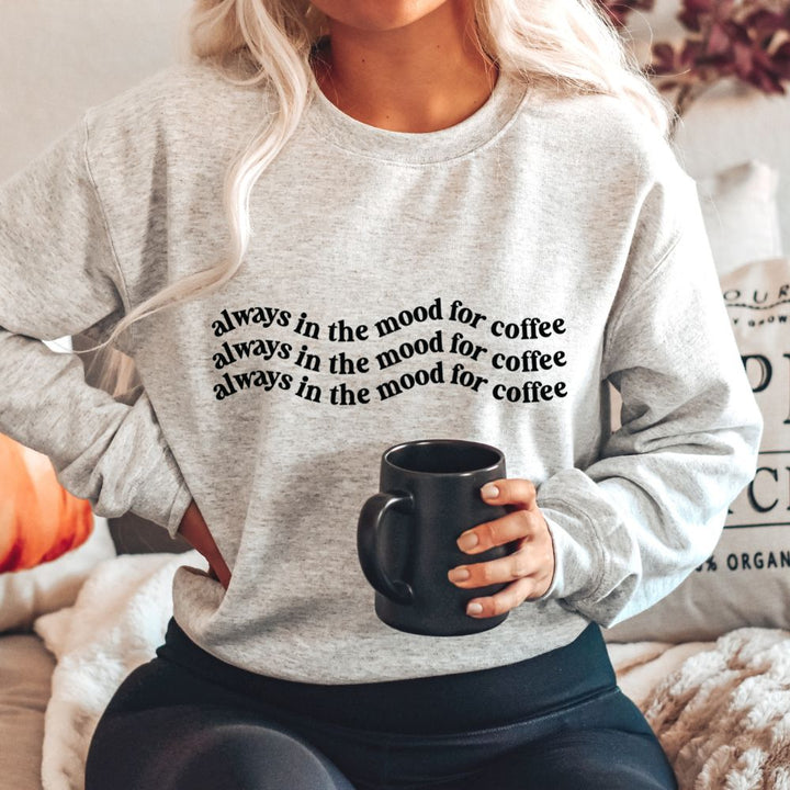 Always In The Mood Colourful Adult Crew Neck Jumper - Yililo