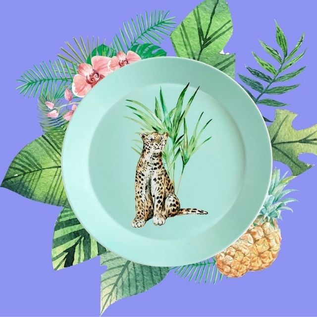 Wildlife Animal Party Plate Set - Yililo