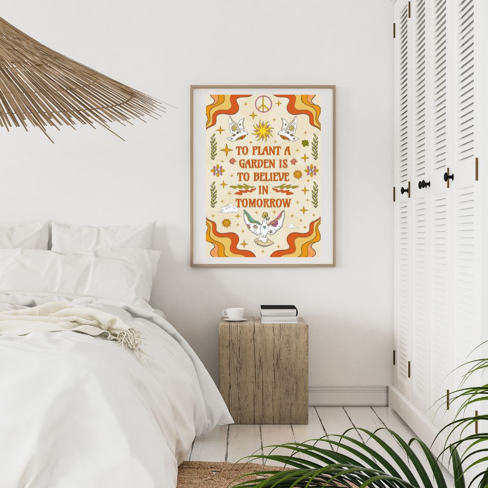 Believe In Tomorrow Wall Art Poster - Yililo