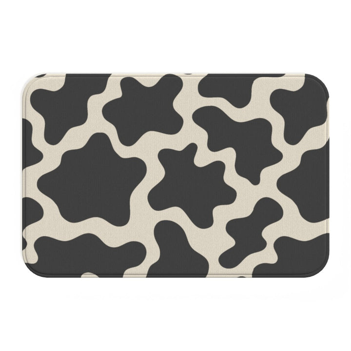 Cow Print Microfibre Bath Mat - Yililo