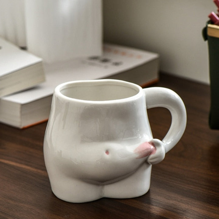 Kawaii Pinch Belly Mug Cup - Yililo