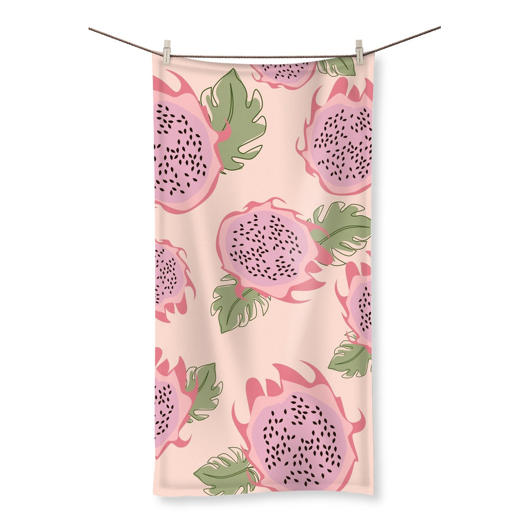 Microfibre Towel Dragonfruit Bath Sheet - Yililo
