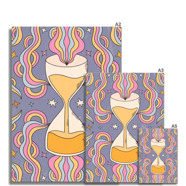 A Colourful Time Wall Art Poster Print
