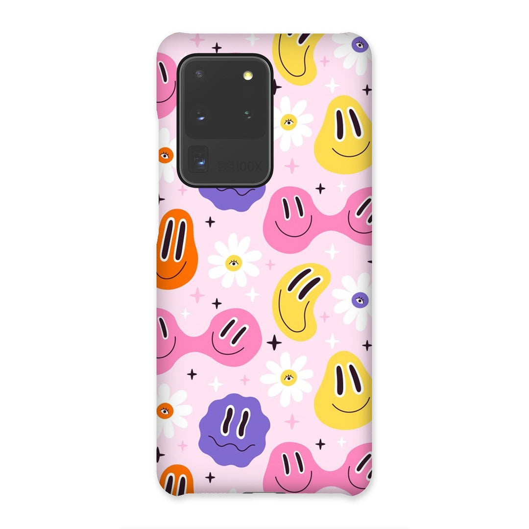 90s Smileys Snap Phone Apple Samsung Case - Yililo
