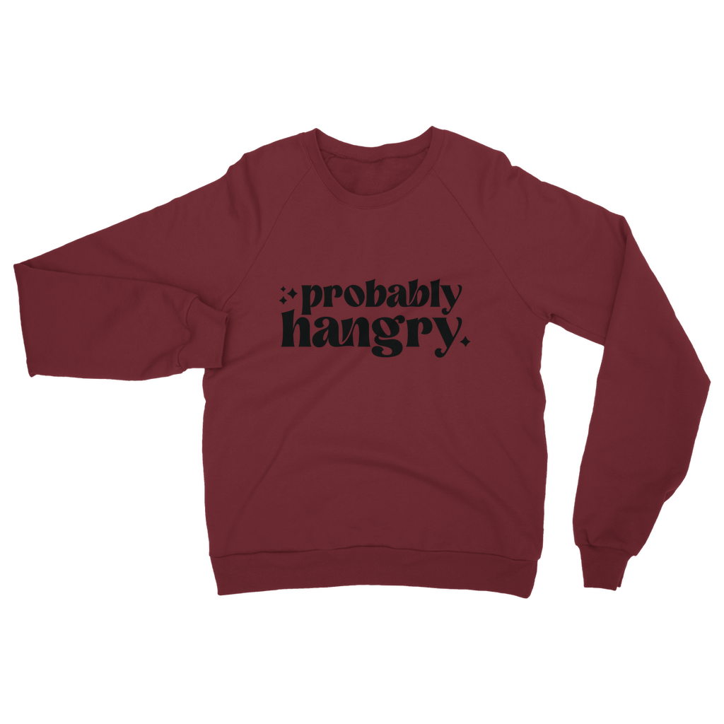 Hangry Colourful Adult Crew Neck Jumper - Yililo